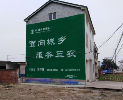 金阳为什么制作墙体广告