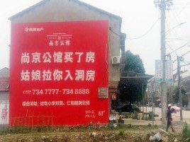 金阳墙体广告在乡镇、农村市场的媒体优势