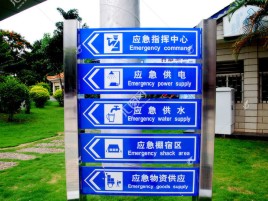 金阳标识导向系统设计需要掌握的四大元素
