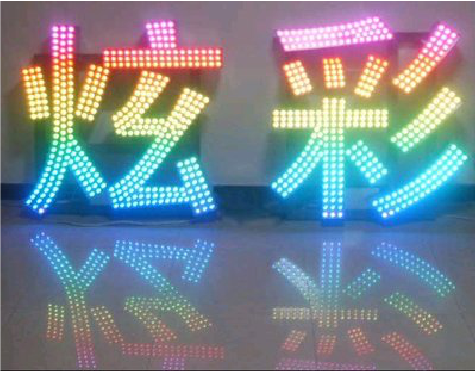 金阳LED发光字开始流行的原因。