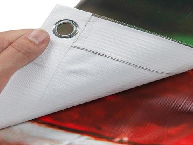 金阳喷绘和刀刮布的工艺区别。