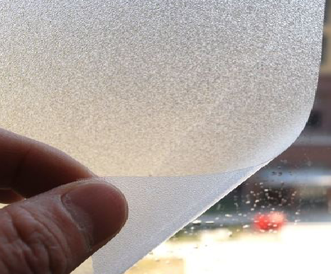 金阳玻璃门外面粘广告用什么材料好？