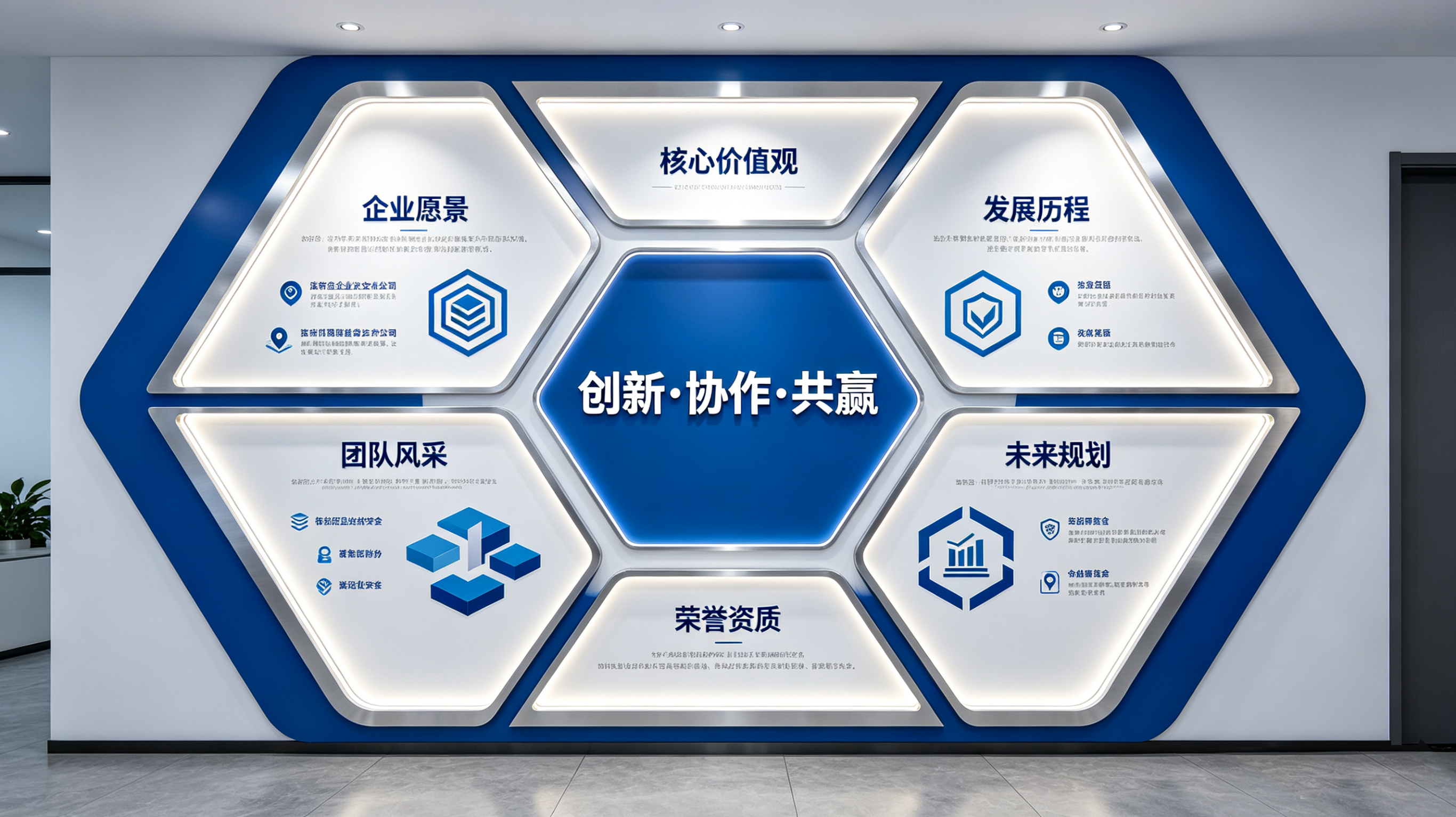 金阳企业文化墙六边形避坑指南（新手常犯5个错误）